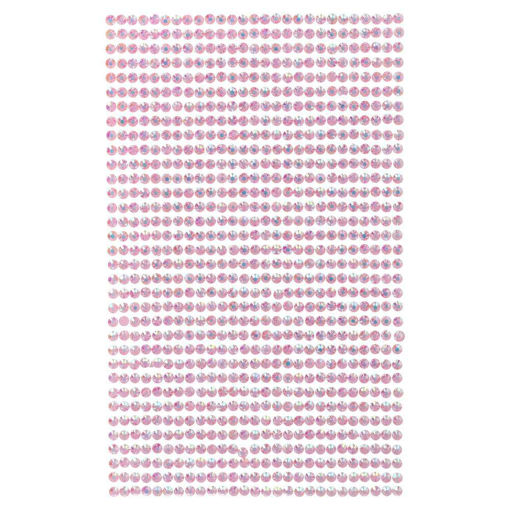 Picture of JUNIOR ADHESIVE ZIRCONS LIGHT PINK